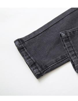 Pantalón Newness Rotos Negro Para Niñ0