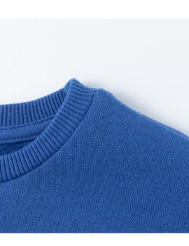 Sudadera Newness Gatita Azul Para Niña