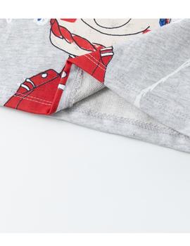 Sudadera Newness Londres Gris Para Niño