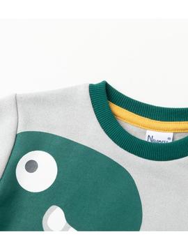 Sudadera Newness Dino Para Bebé
