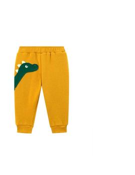 Pantalón Newness Dino Amarillo Para Bebé