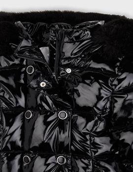 Chaquetón Mayoral Charol Negro Para Niña