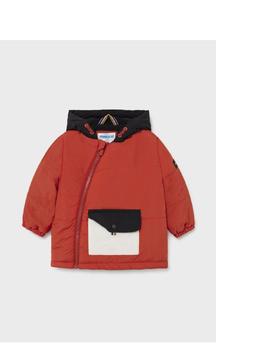 Chaquetón Mayoral Canguro Naranja Para Bebé