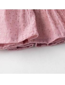 Falda Newness Tul Estrellas Rosa Para Niña