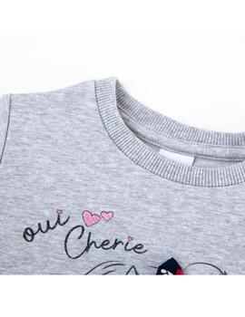 Sudadera Newness Chica Gris Para Niña