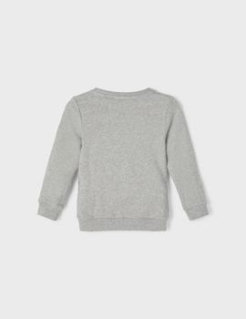Sudadera Name it Moak Gris Para Niño