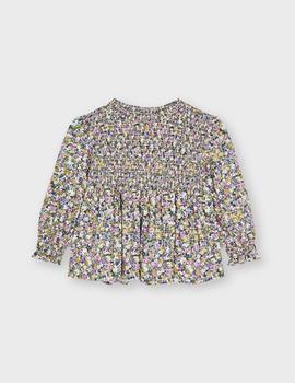 Blusa Mayoral Flores Para Niña