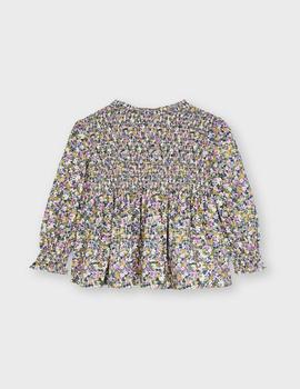 Blusa Mayoral Flores Para Niña