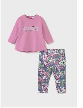 Conjunto Legging Mayoral Chic Lila Para Bebé