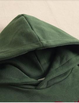 Sudadera Dadaty Oso Verde Para Niño