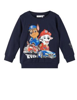 Sudadera Name it Patrulla Canina Marino Unisex