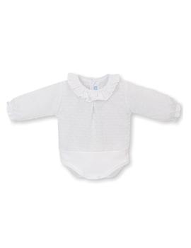Camisa-Body Plumeti Mac-Ilusión Para Bebé