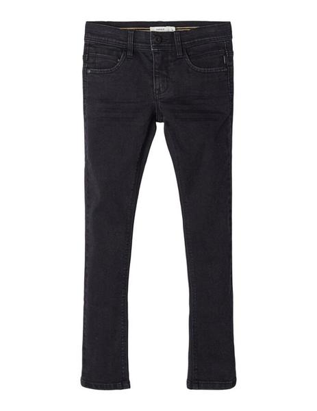 Pantalon Name it Vaquero Negro Campana Para Nino