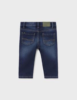 Pantalón Mayoral Soft Denim Oscuro Para Bebé