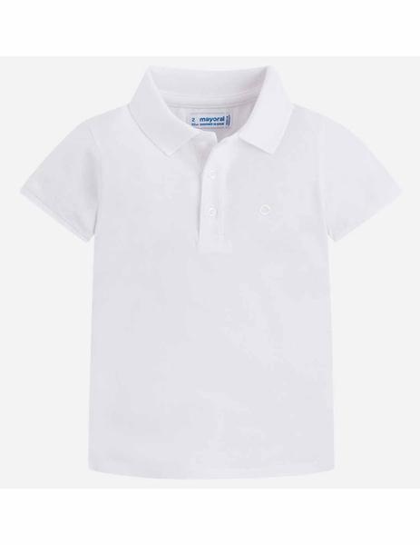 Polo m c Granito Basico Blanco Nino Mayoral