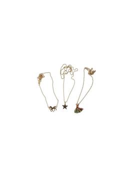  Set De 3 Collares Unicornio