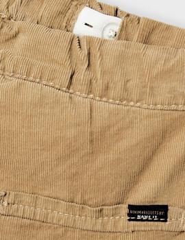 Pantalón Name it Cordtons Beige Para Niño