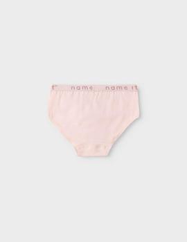 Pack Name it Braguitas Rosa Para Niña