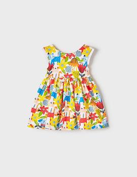 Vestido Mayoral Punto Animales Clementina Para Niña