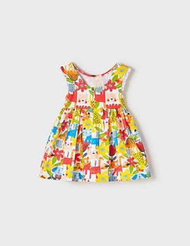 Vestido Mayoral Punto Animales Clementina Para Niña