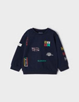 Pullover Mayoral Logos Marino Para Niño