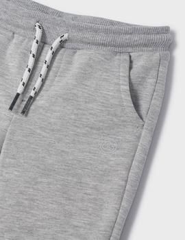 Pantalón Mayoral Algodón Básico Gris Para Bebé Niñ
