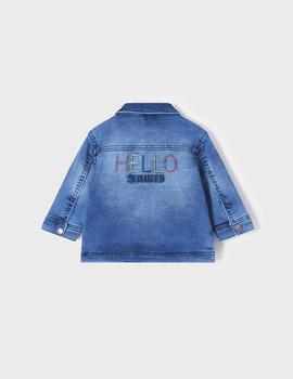 Cazadora Mayoral Denim Utility Tejano Para Bebé