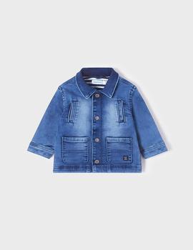 Cazadora Mayoral Denim Utility Tejano Para Bebé