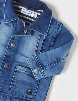 Cazadora Mayoral Denim Utility Tejano Para Bebé