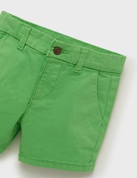 Pantalón Mayoral Chino Corto Verde Para Bebé Niño
