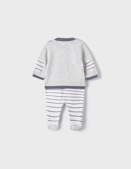 Conj.Mayoral Girafa Gris Para Bebé Niño