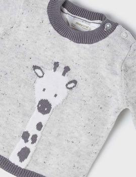Conj.Mayoral Girafa Gris Para Bebé Niño