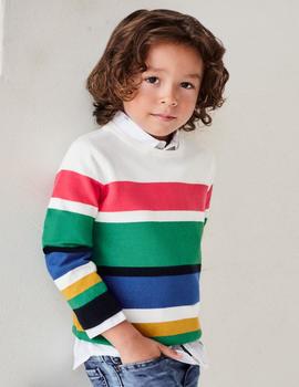 Jersey Mayoral Rayas Colores Para Niño