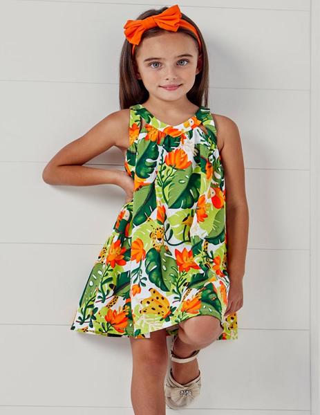 Vestido Estampado Banana Niña