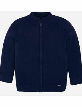 Canguro Marino  Tricot Basico Marino Para Niño