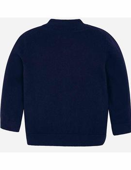 Canguro Marino  Tricot Basico Marino Para Niño