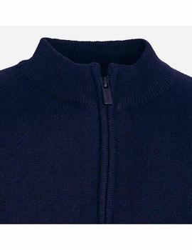 Canguro Marino  Tricot Basico Marino Para Niño