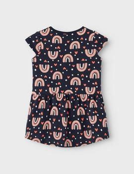 Vestido Name it Vigga Arcoiris  Para Mini Niña