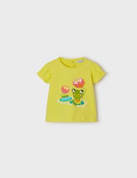 Camiseta Mayoral  M/c Limon Para Bebé Niña