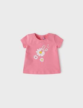 Camiseta Mayoral  M/c Camelia Para Bebé Niña