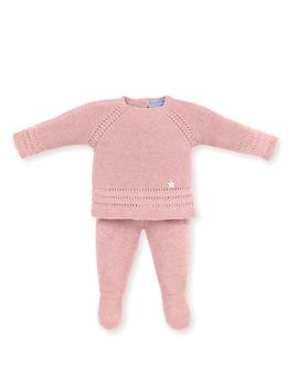 Conj.Mac-Ilusión Formentera Rosa Para Bebe