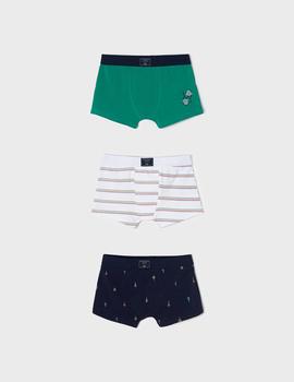 Set Boxer Mayoral Raquetas Verde Para Niño