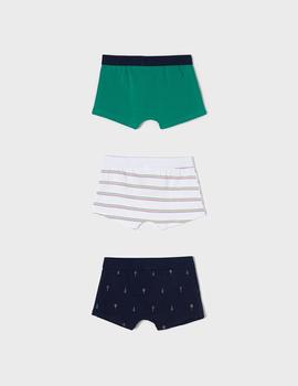 Set Boxer Mayoral Raquetas Verde Para Niño