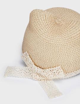 Sombrero Natural Mayoral Para Niña