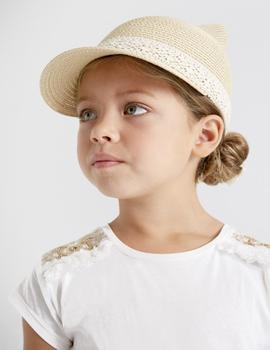 Sombrero Natural Mayoral Para Niña