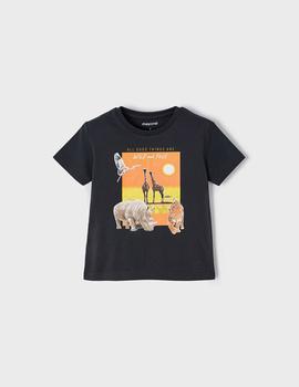 Camiseta Mayoral  'glows in the dark' Tornado Para Niño