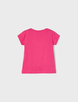 Camiseta Mayoral  M/c Peonia Para Niña