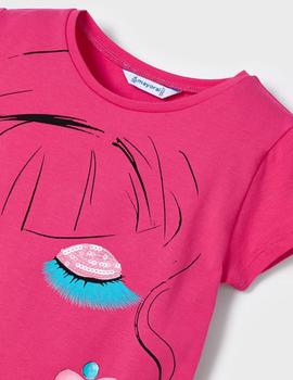 Camiseta Mayoral  M/c Peonia Para Niña