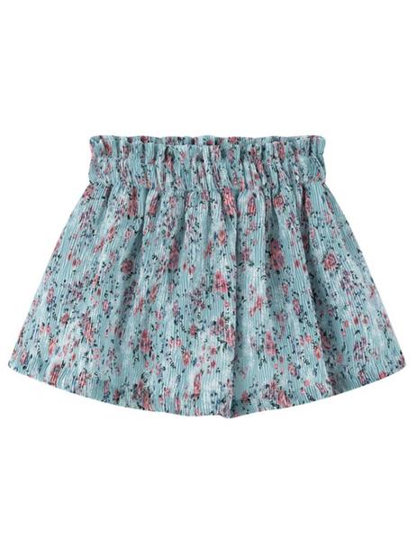 Falda Newness Estampada Azul Niña