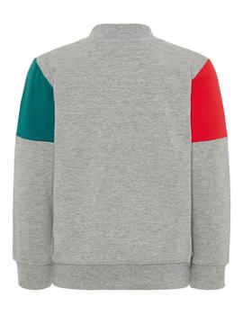 Sudadera Name it Rya Gris Mini Niño